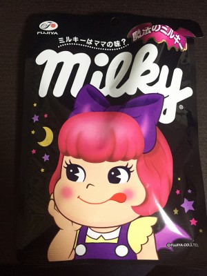 魔法のミルキーのペコちゃん似の女の子の名前は？味の感想や口コミは？
